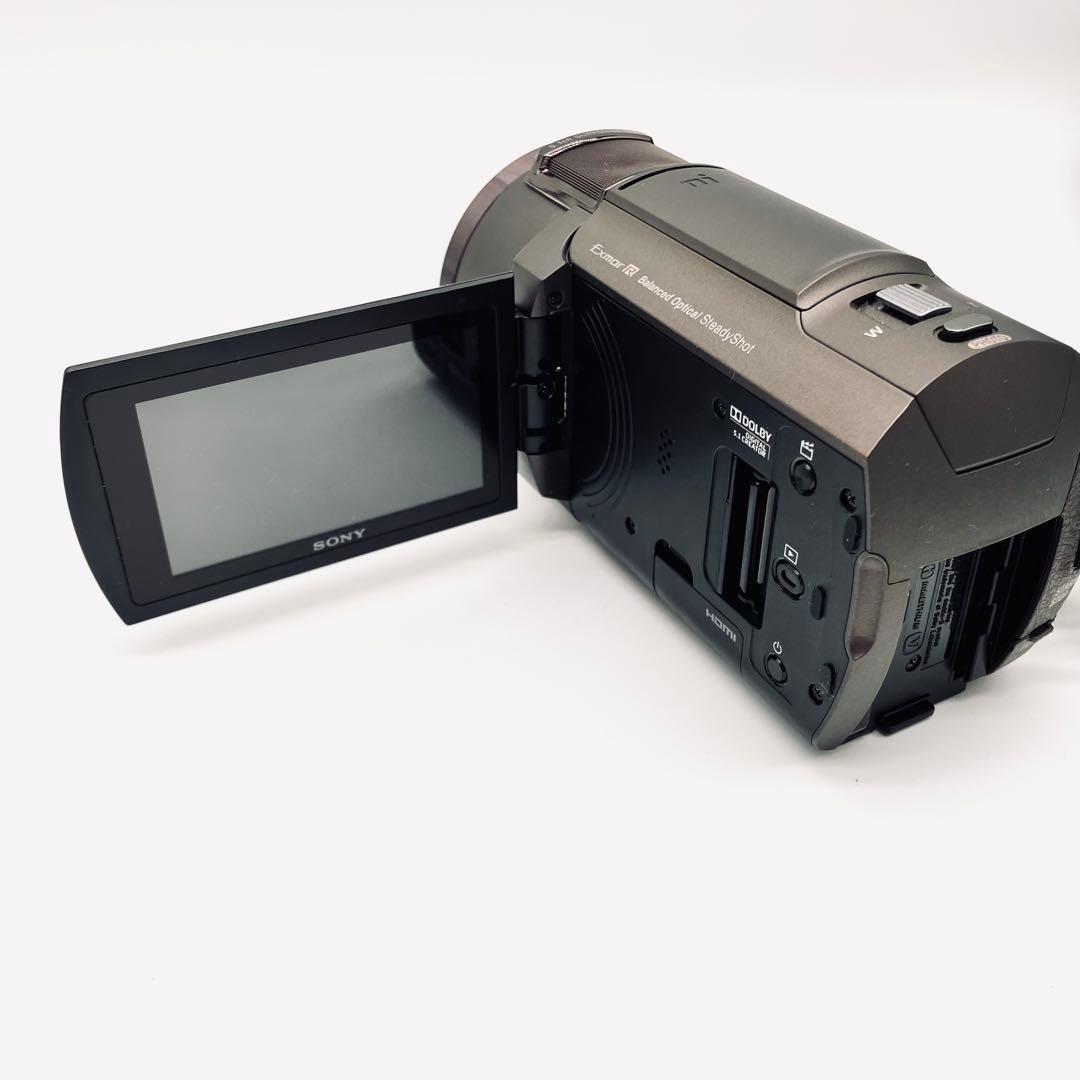 4K・Wi-Fi対応♪ SONY HANDYCAM FDR-AX45 ブラウン