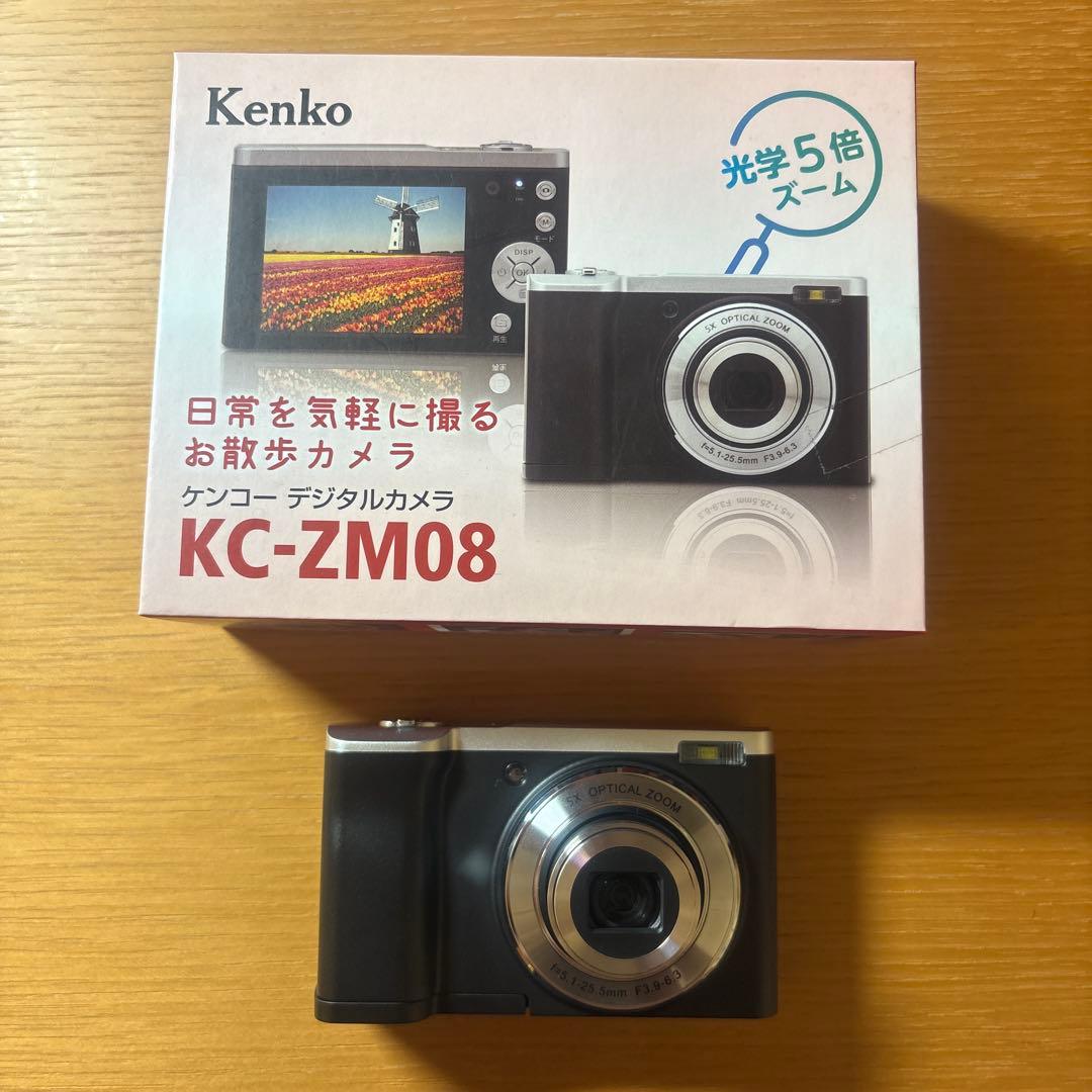 Kenko KC-ZM08 コンパクトデジタルカメラ　ケンコー