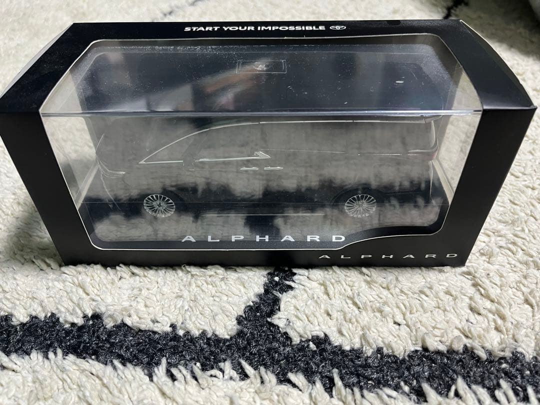 新型アルファード ミニカー202ブラック