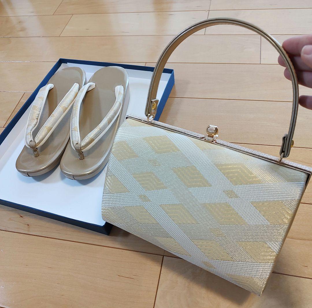和装用バッグ草履セット　　結婚式　入学式　卒業式　七五三　和装バッグと草履セット