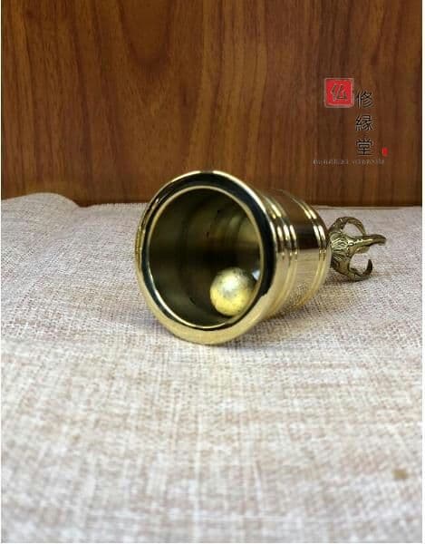 密教法具 真言宗 法器セット 金剛鈴·金剛盤·独鈷杵·三鈷杵·五鈷杵 真鍮製