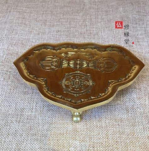 密教法具 真言宗 法器セット 金剛鈴·金剛盤·独鈷杵·三鈷杵·五鈷杵 真鍮製