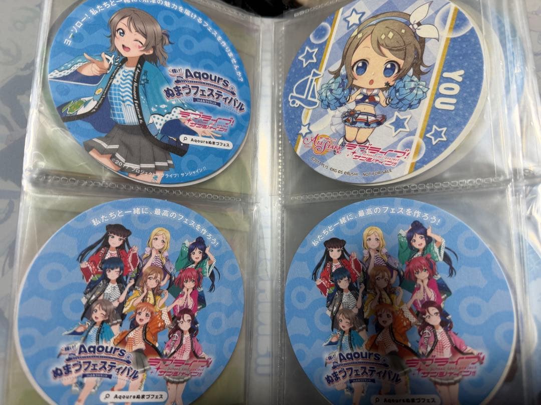 ラブライブ 渡辺曜 コースター 510枚 沼津 gigo 海外　Aqours