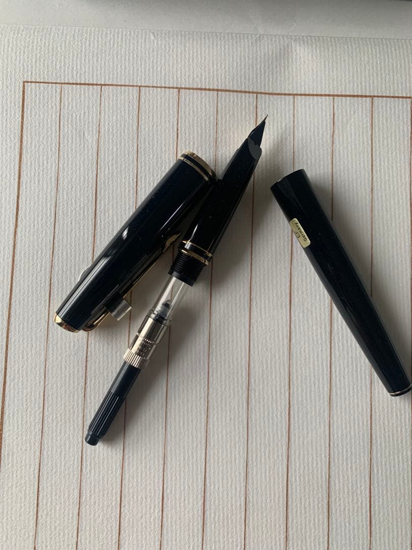 モンブラン クラシック 万年筆 14Kペン先 極美品