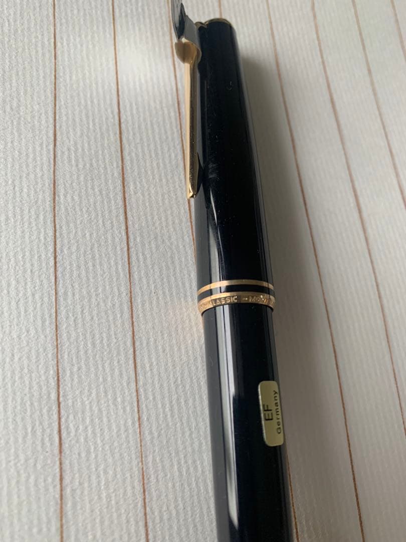 モンブラン クラシック 万年筆 14Kペン先 極美品