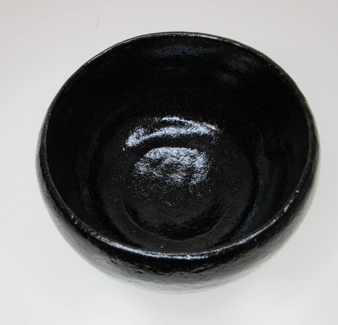 楽吉左衛門　十二代　弘入　黒茶碗