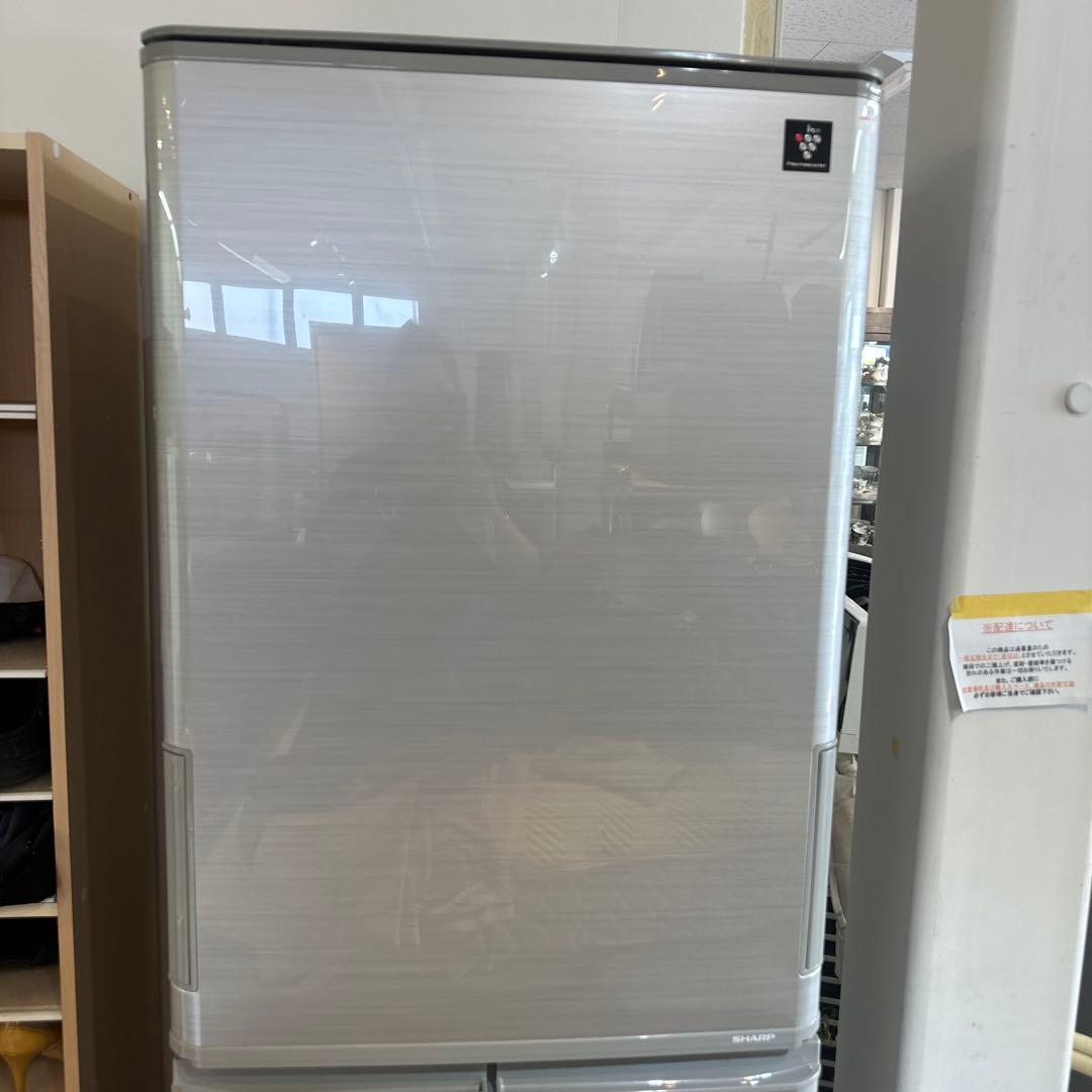 持ち帰り大歓迎シャープ 冷蔵庫 SJ-W412D-S 412L 両開き2018年