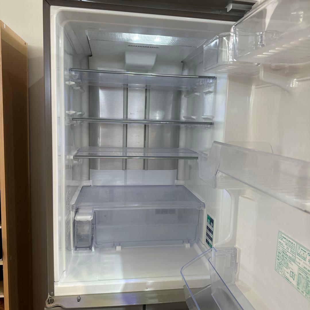 持ち帰り大歓迎シャープ 冷蔵庫 SJ-W412D-S 412L 両開き2018年