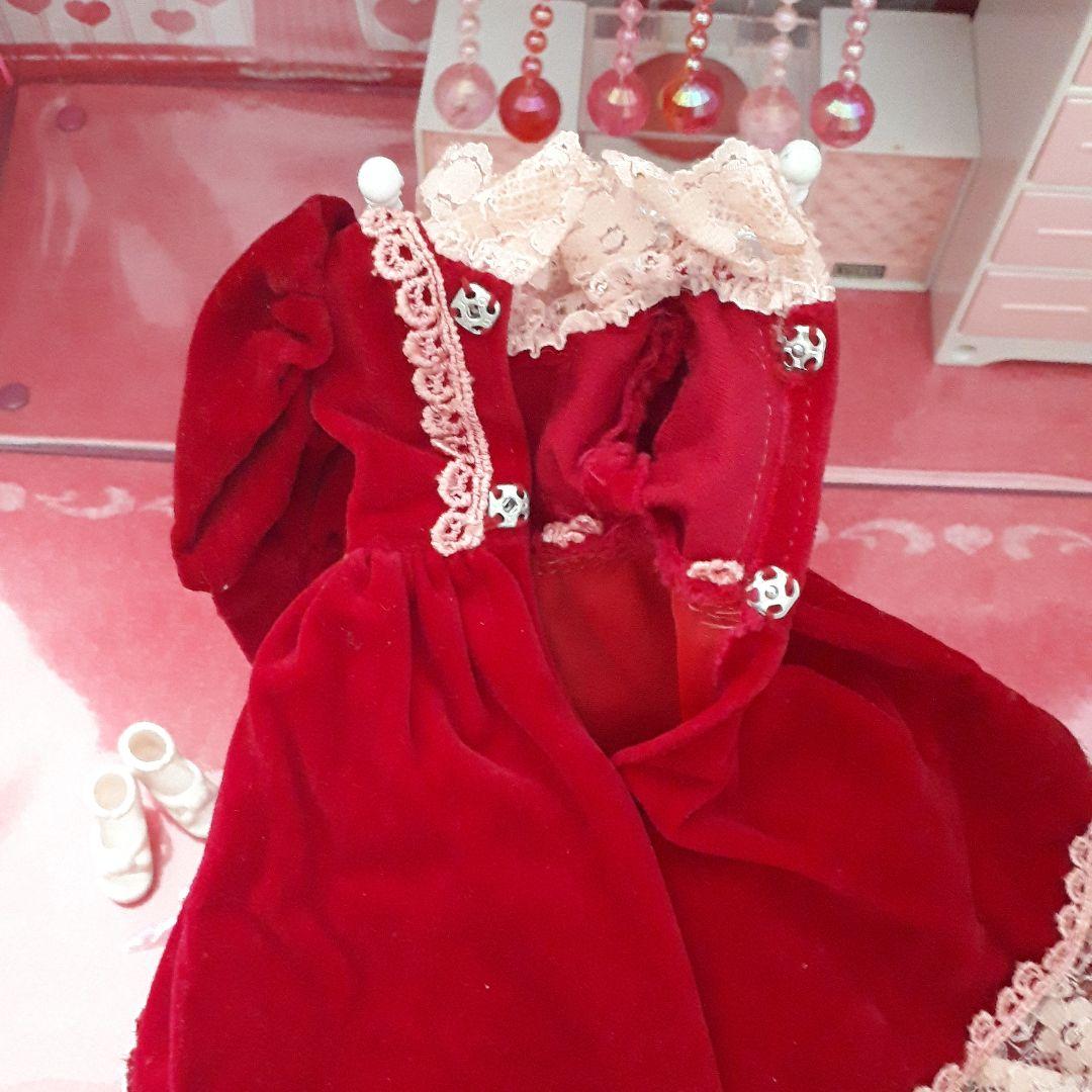 当時物 昭和レトロ ロマンチックシリーズ リカちゃん タカラバービー ドレス