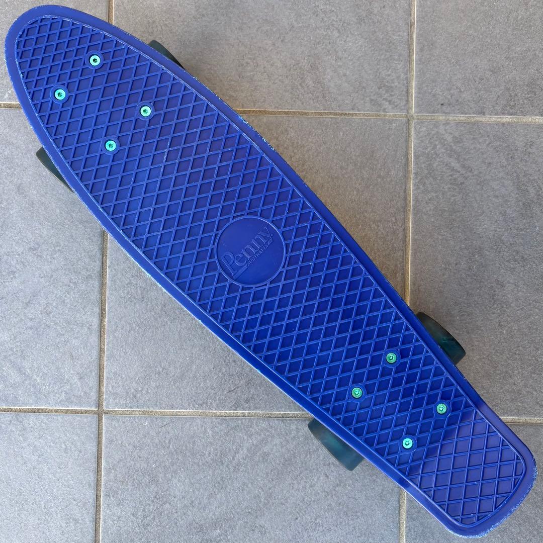 大特価【整備済み】ペニー22インチ ブルー グラフィック