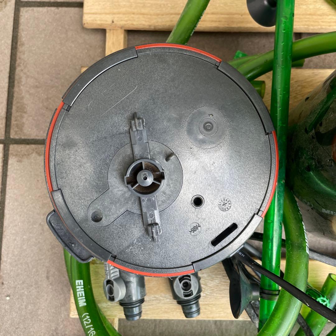 EHEIM ポンプ・フィルター 2213 ⅹ2+ ダブルタプx4 ろ材付き