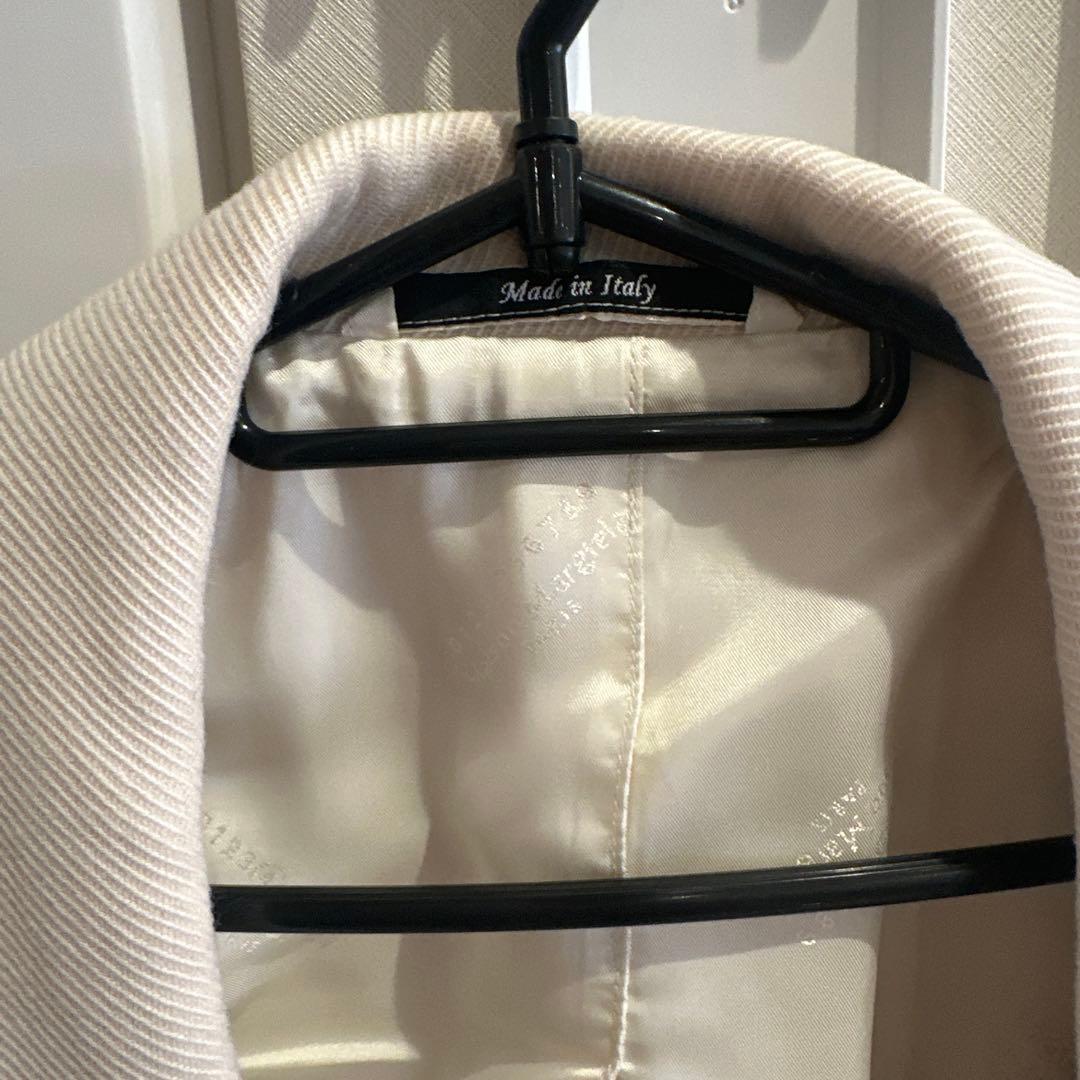 MaisonMargela メゾンマルジェラ　40 アイボリー　ロングコート