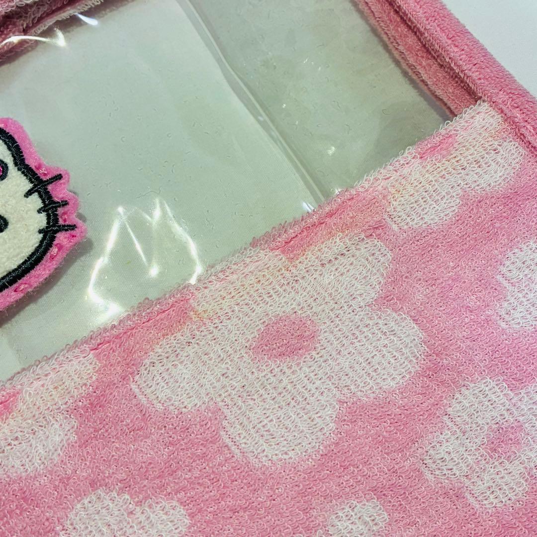 1999年　ハローキティ ビニールトートバッグ 平成レトロ　カオハナ