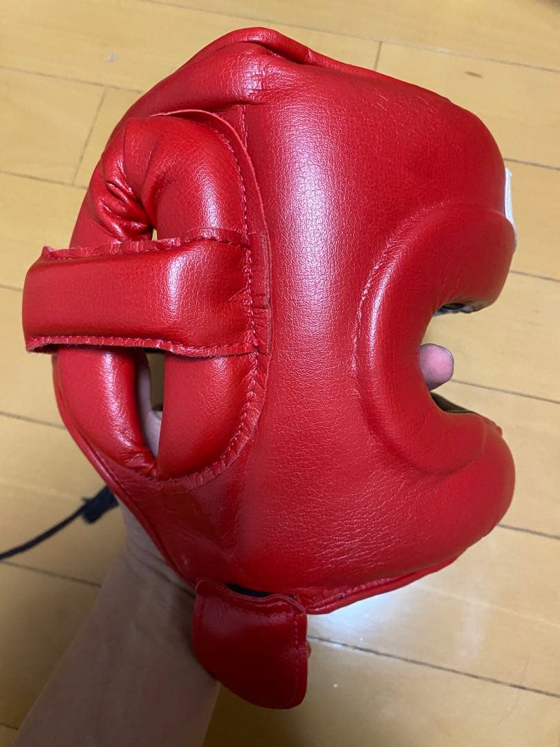 winning FG-5000 ヘッドギア 赤 Mサイズ