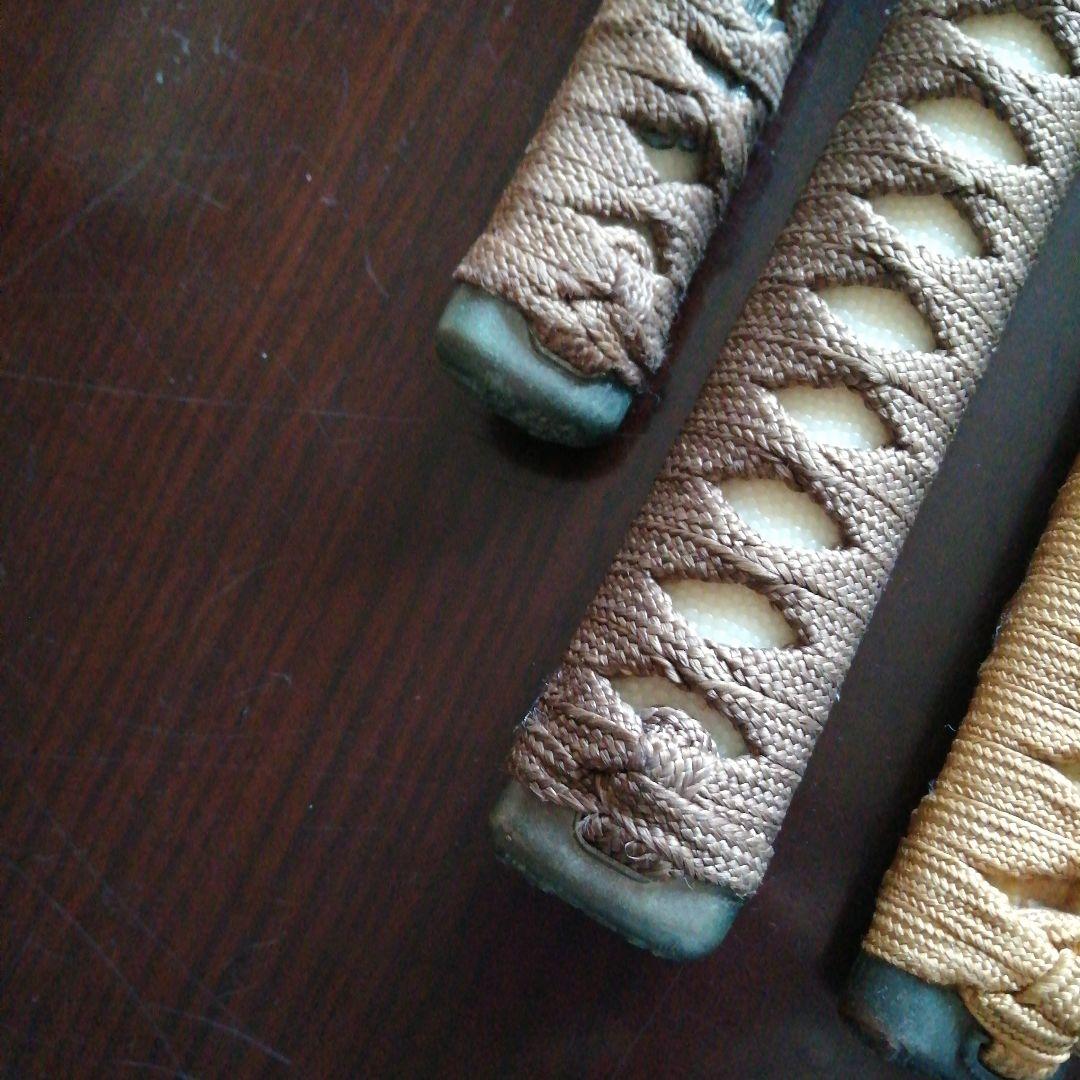 日本刀装具　柄4本