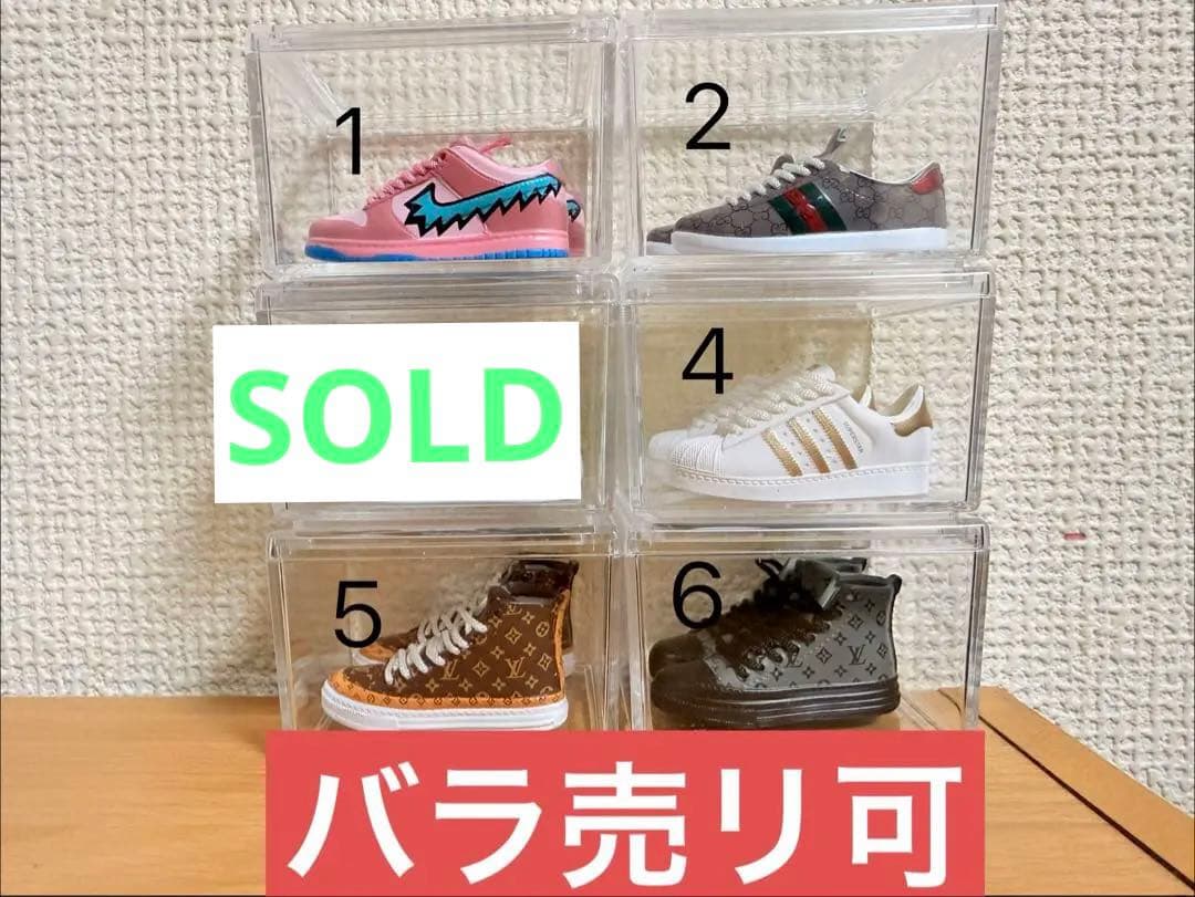 8番リンク:1足2650円　1/6靴　人形用 スニーカー フィギュア