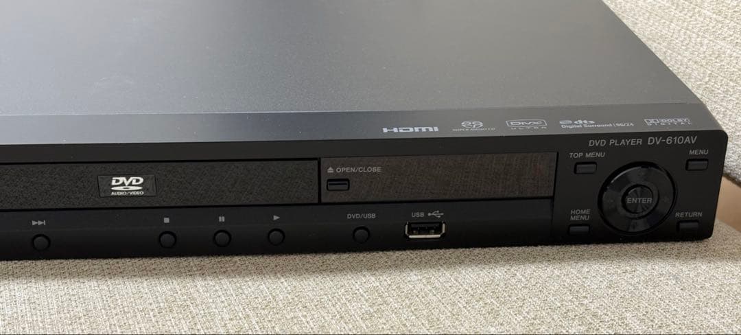 Pioneer SACD対応 DVDプレーヤー DV-610AV