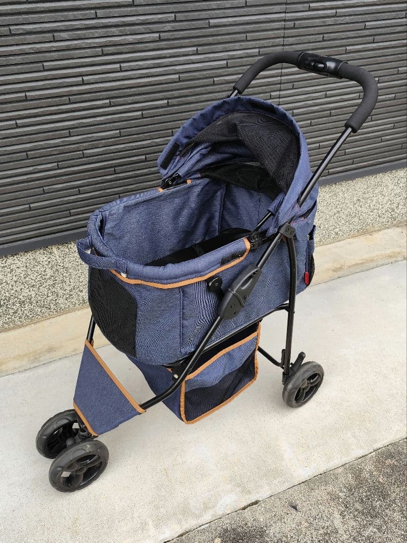 GEX わんわんカート スマートハンディ Safety デニム ペットカート