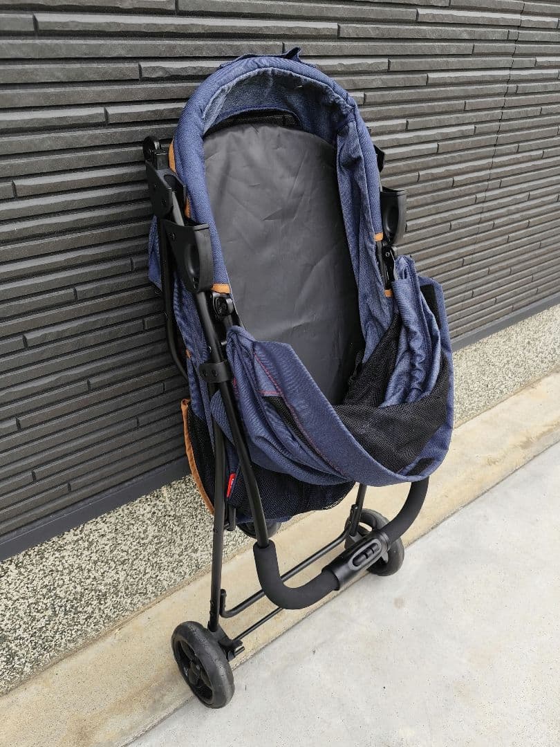 GEX わんわんカート スマートハンディ Safety デニム ペットカート