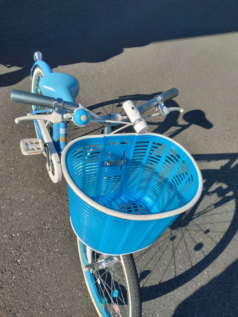 子供用20インチ自転車 青
