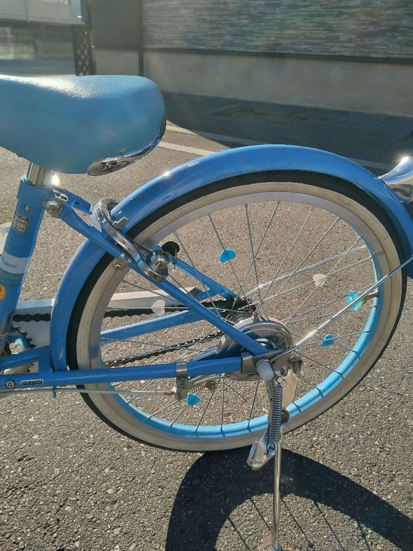 子供用20インチ自転車 青