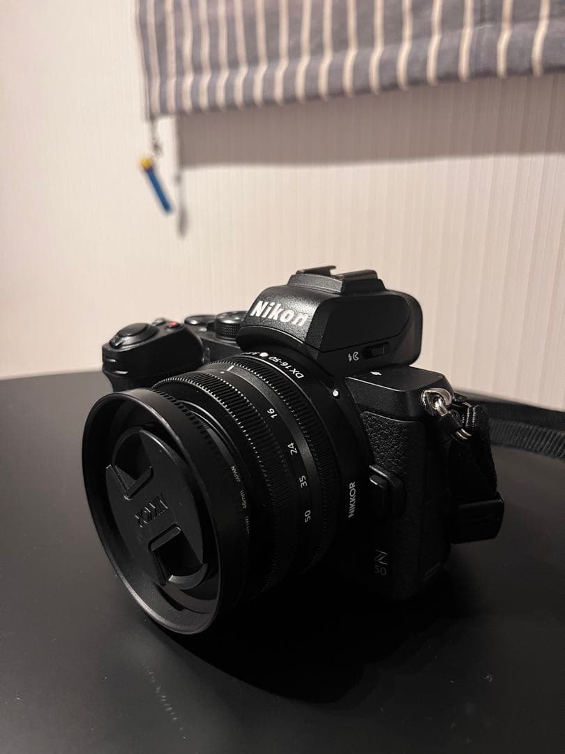 作画有　Nikon Z 50 16-50mm 付属品
