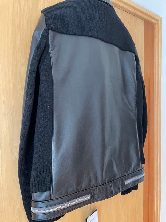 新品　UNDERCOVER ニットドッキング ダブルライダース