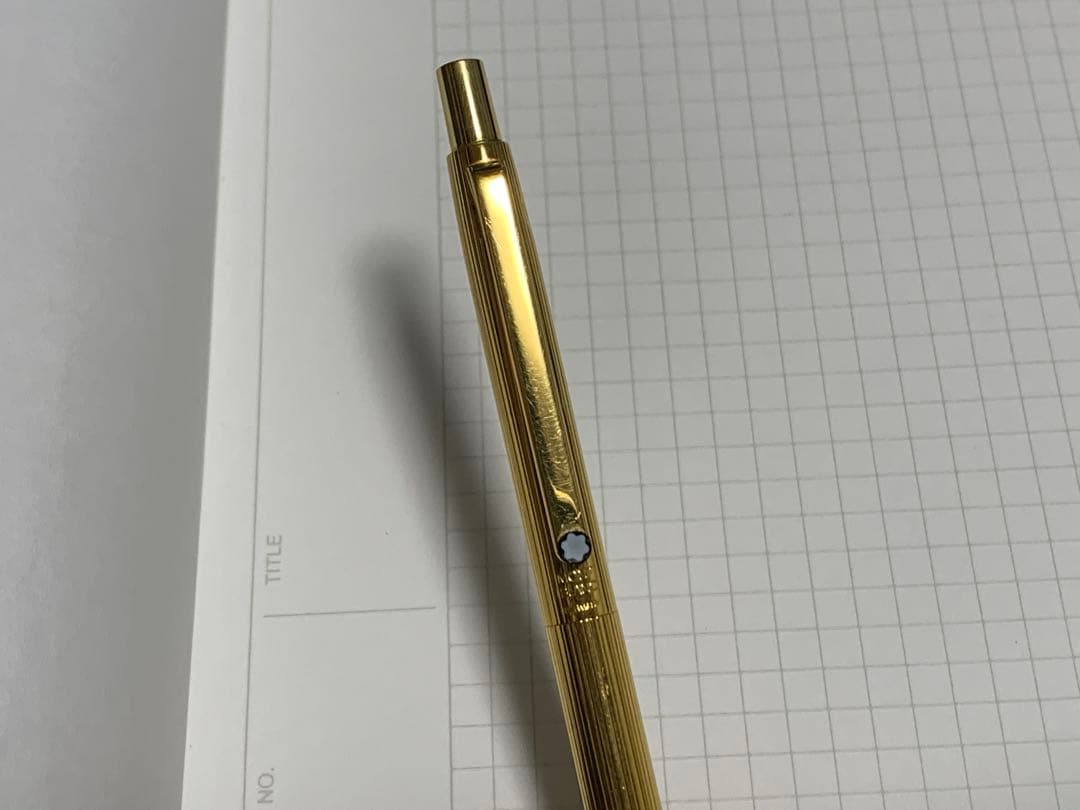 モンブラン S ライン No2947 20K金張　ボールペン　レア