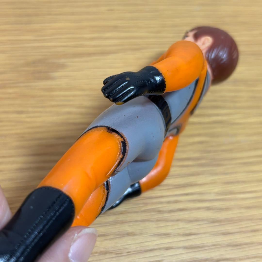 当時物 ウルトラマンA TAC隊員　ブルマァク製　ソフビ　希少　レア