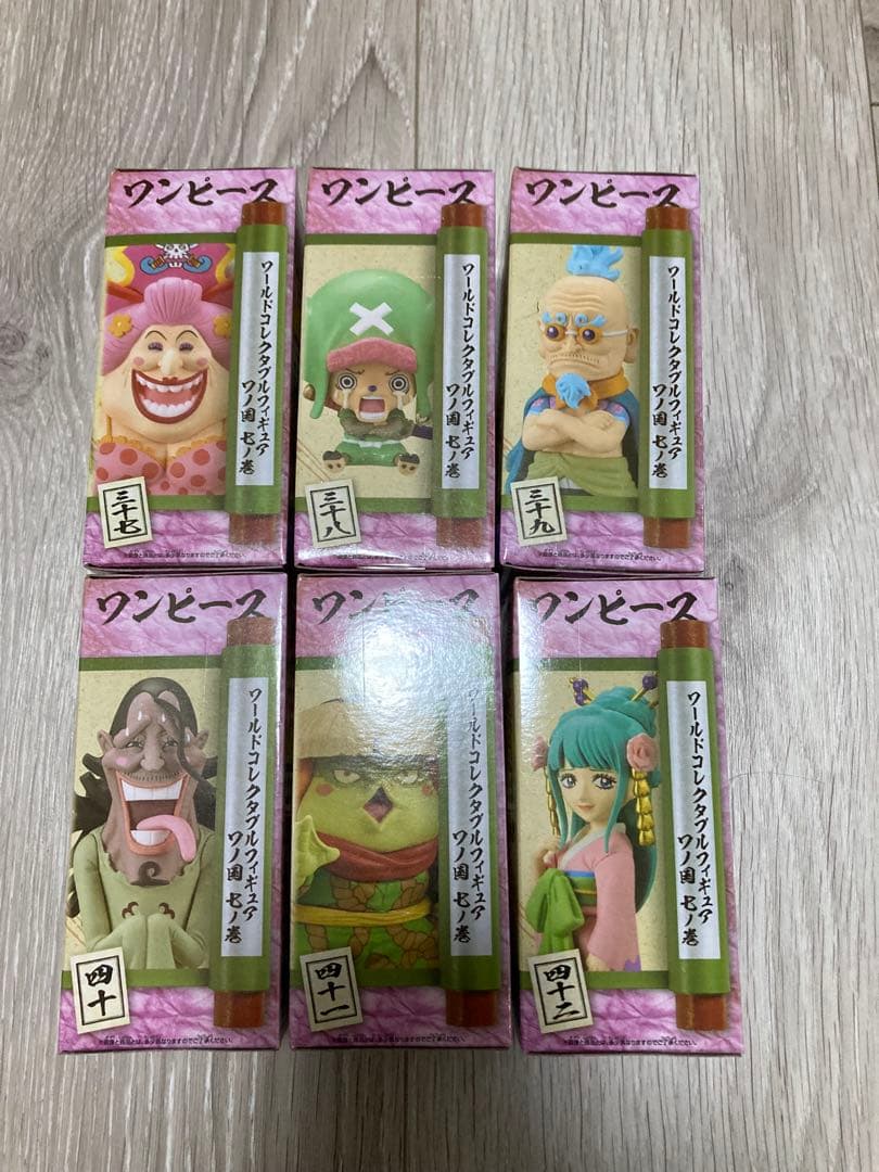 ★ワンピース コレクタブル『ワノ国7』全6種 ワーコレ★