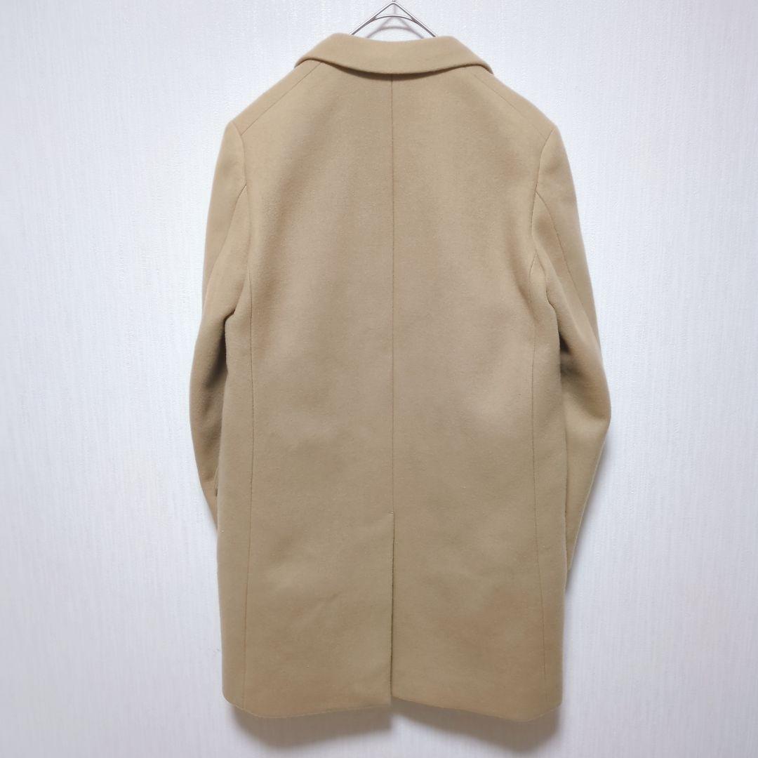 1365 【ドゥロワー】 チェスターコート　(Ｍ)　ウール　シルク