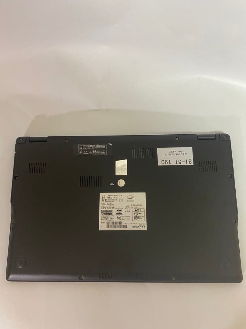 U9312/K 第12世代i5 16GB LTE 856g 軽量 美品