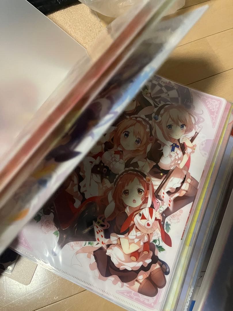 ごちうさ クリアファイル 120枚 ホルダー付き