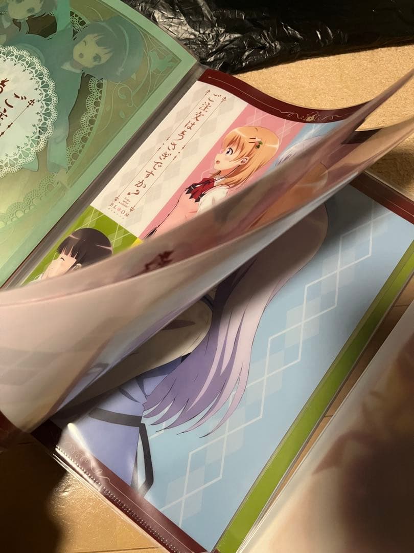 ごちうさ クリアファイル 120枚 ホルダー付き