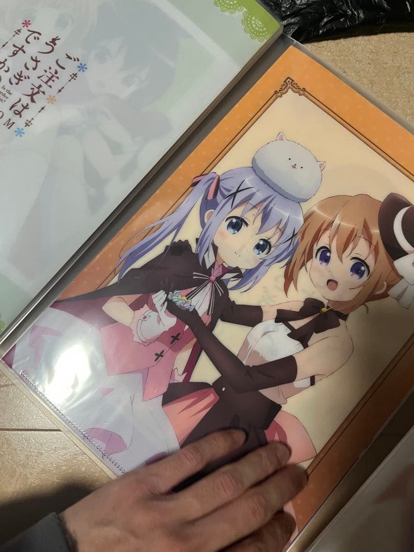 ごちうさ クリアファイル 120枚 ホルダー付き