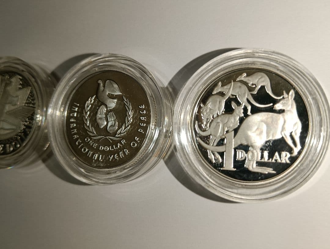 ☆【超レア物 超激安価格】☆ロイヤル・ミントMPN額面 1 ドル 循環認証未認証