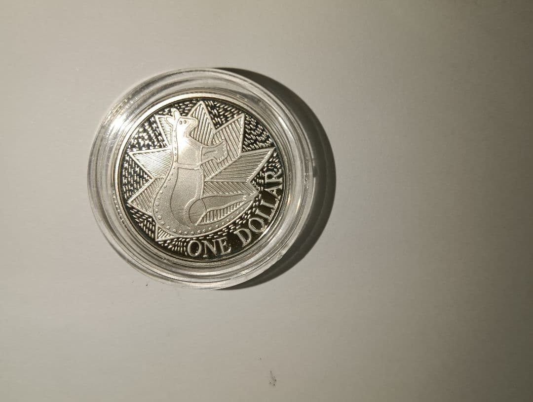 ☆【超レア物 超激安価格】☆ロイヤル・ミントMPN額面 1 ドル 循環認証未認証