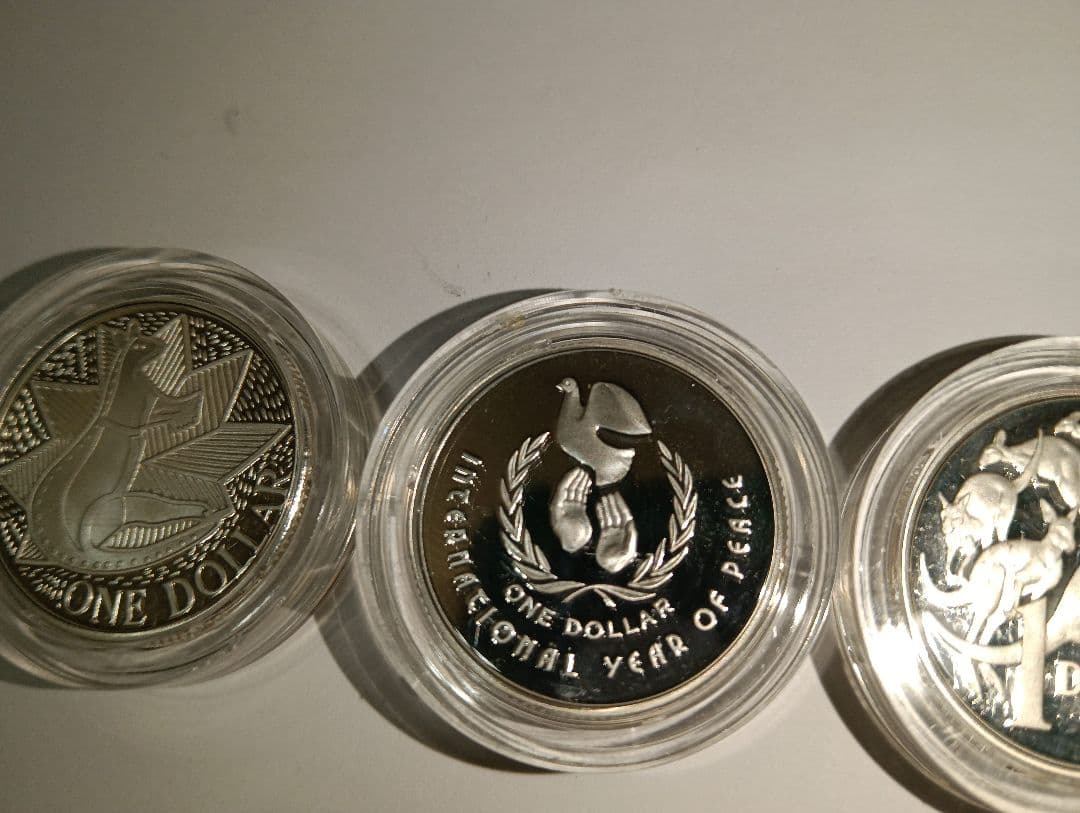 ☆【超レア物 超激安価格】☆ロイヤル・ミントMPN額面 1 ドル 循環認証未認証