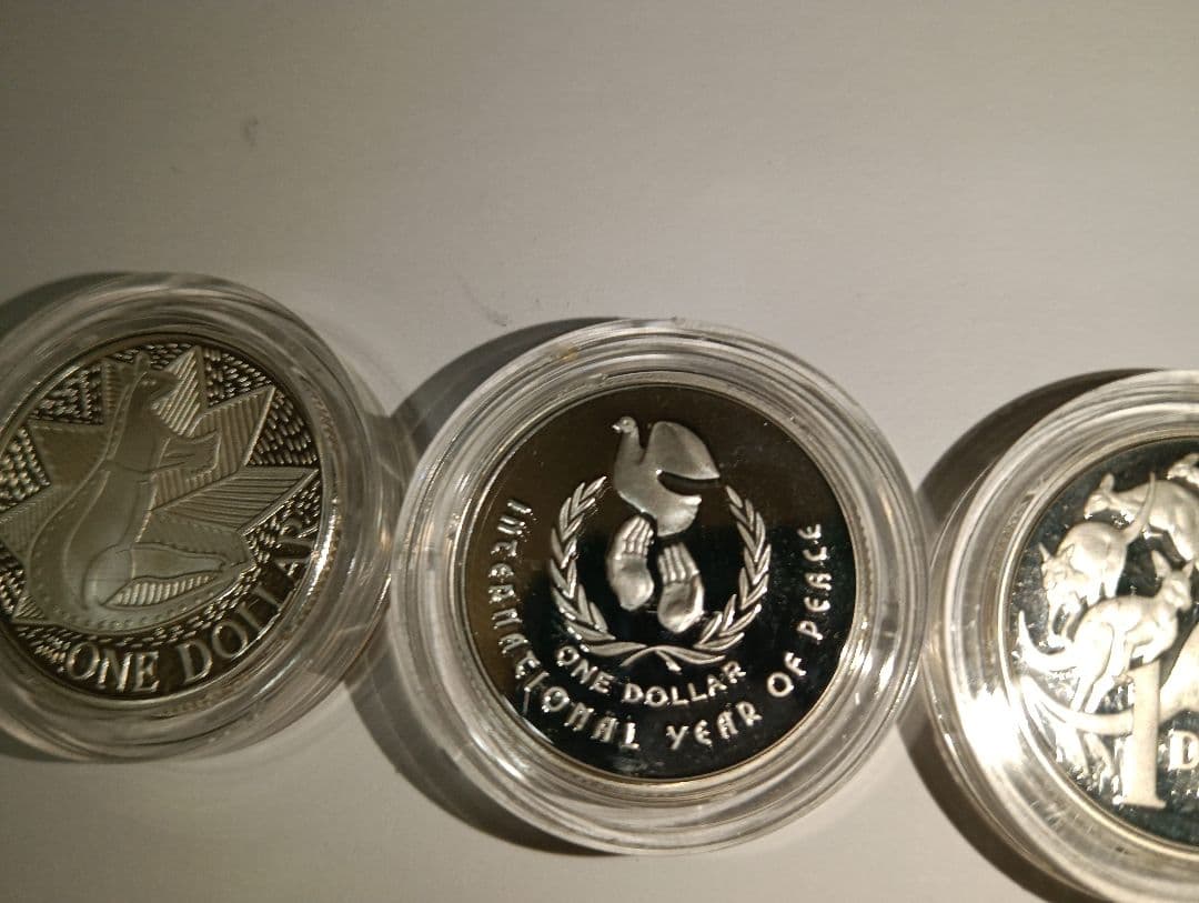 ☆【超レア物 超激安価格】☆ロイヤル・ミントMPN額面 1 ドル 循環認証未認証