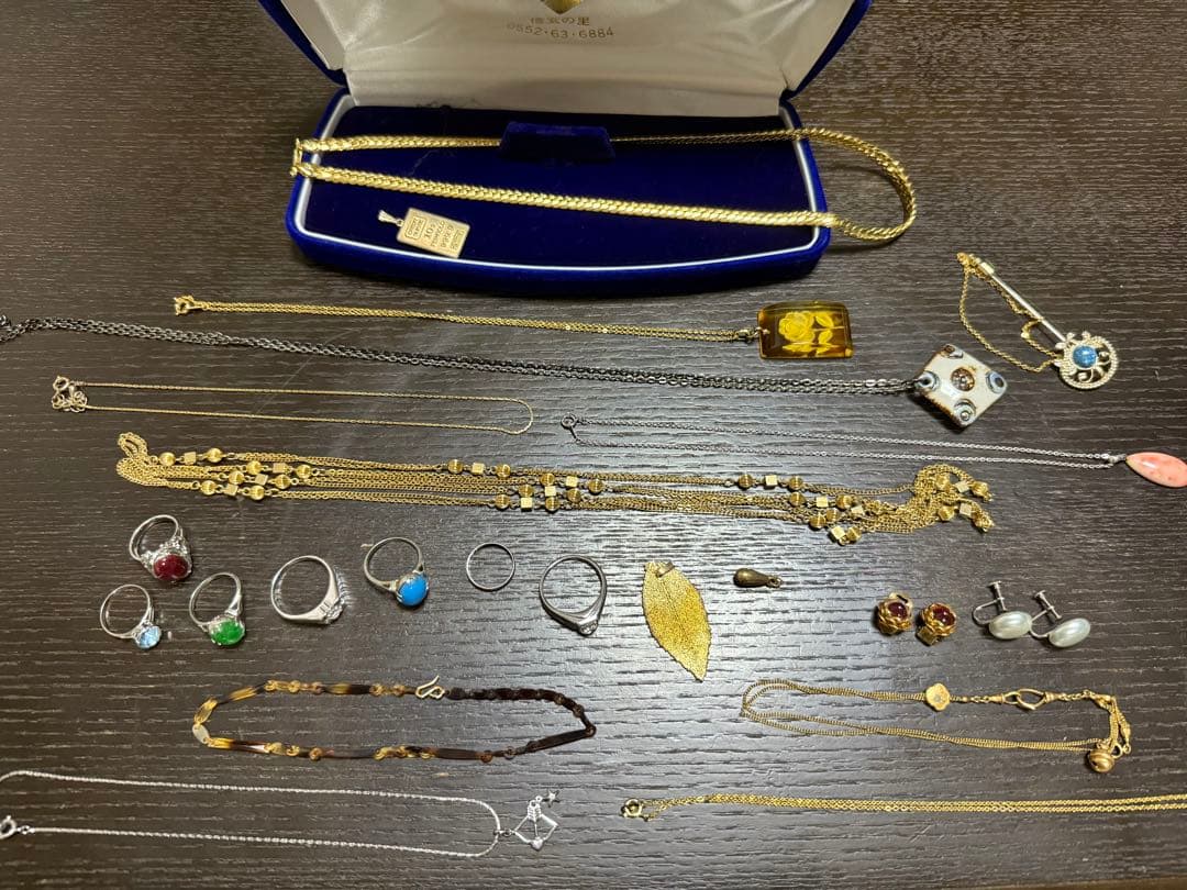 R*a様 ジュエリーアクセサリーセット ネックレス リング イヤリング