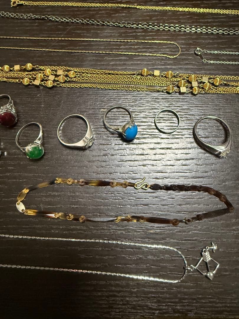 R*a様 ジュエリーアクセサリーセット ネックレス リング イヤリング