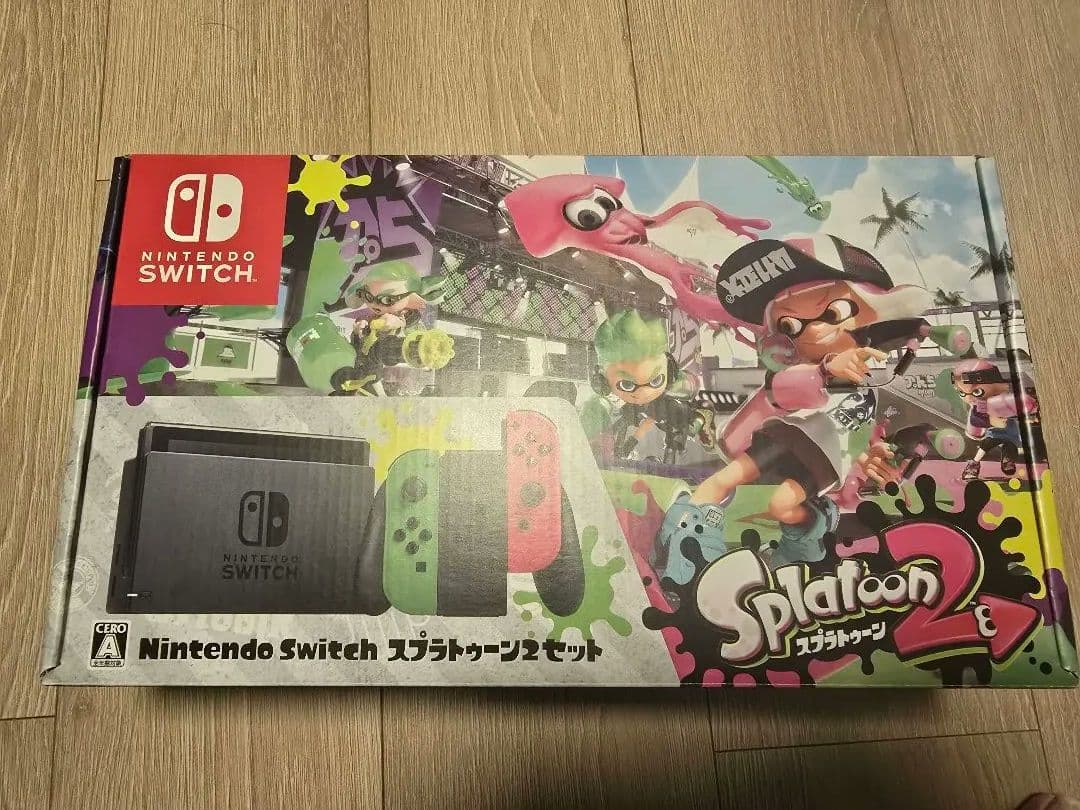 む*む様 値下げ！【箱付】ニンテンドースイッチ スプラトゥーン2セット 動作確認