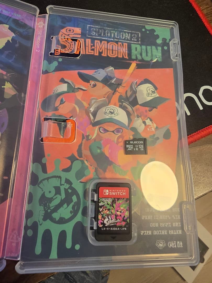 む*む様 値下げ！【箱付】ニンテンドースイッチ スプラトゥーン2セット 動作確認