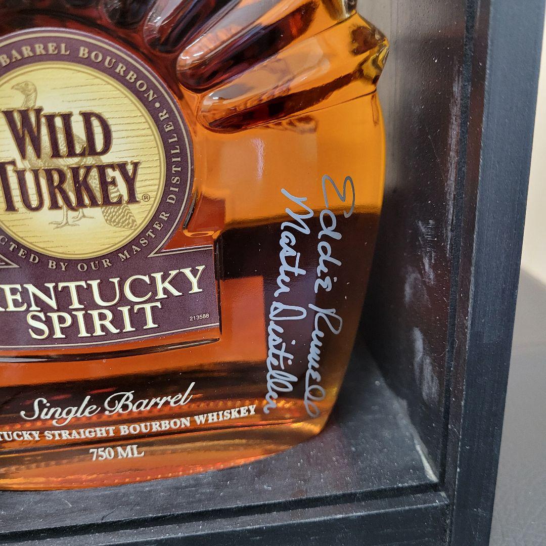 ワイルドターキー ケンタッキー 750ml サイン入り 新品 未開封、