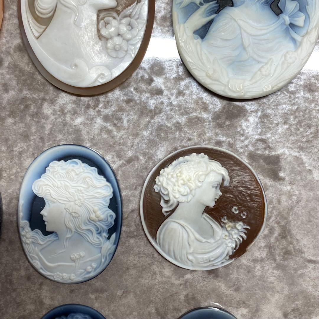 カメオ ヴィンテージ ストーンカメオ