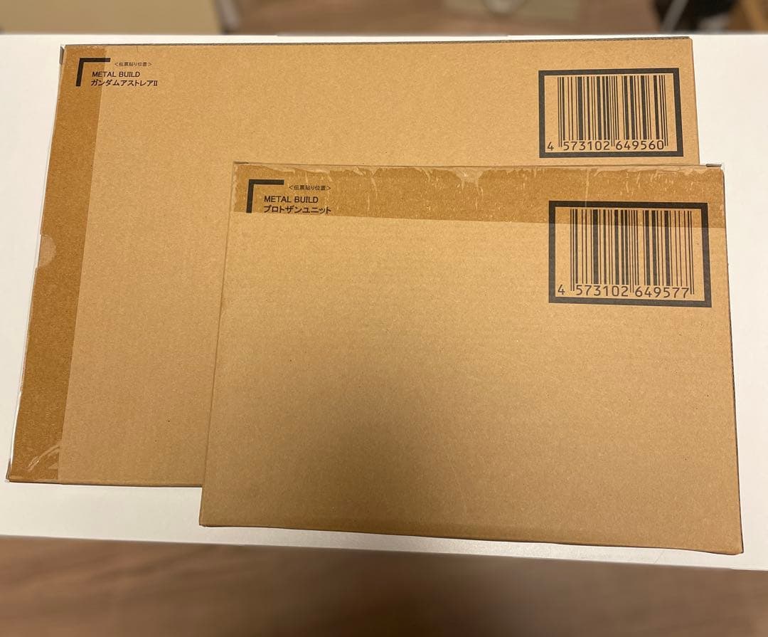 【輸送箱未開封】L BUILDガンダムアストレアII&プロトザンユニット