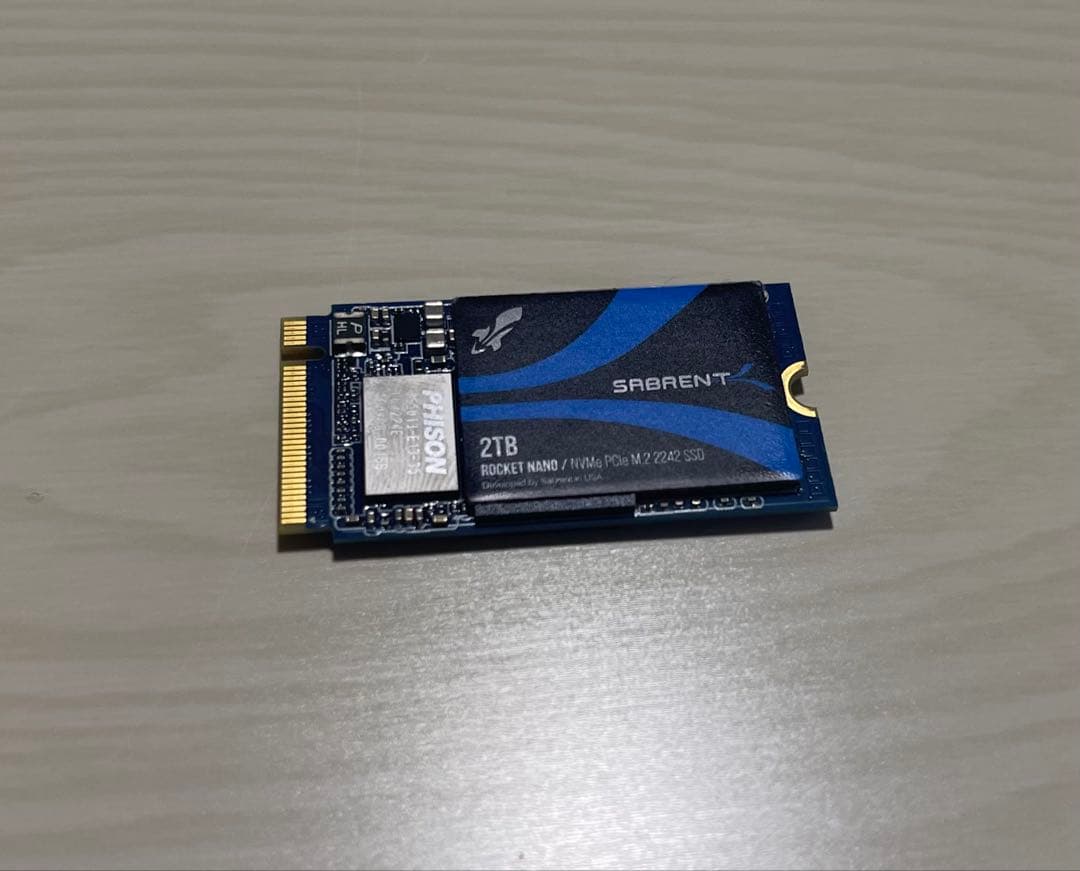 内蔵型SSD SABRENT SSD 2TB M.2 NVMe PCle M.2 2242