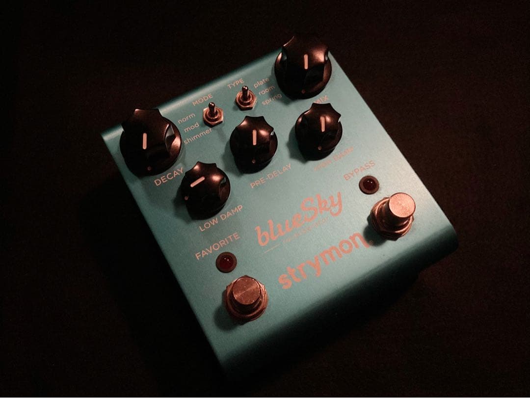 【美品】strymon blueSky リバーブエフェクター