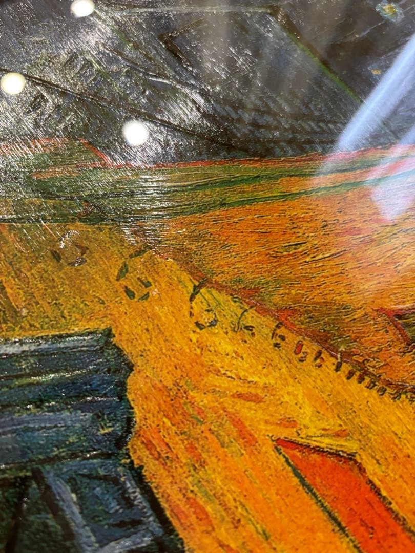 ゴッホ『夜のカフェテラス』レプリカ