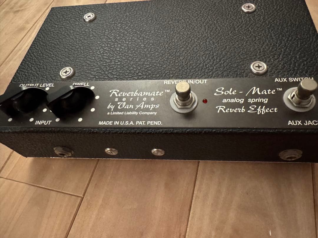 【希少】Van Amps Sole-Mate アナログスプリングリバーブ